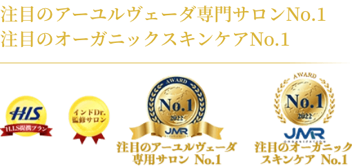 注目のアーユルヴェーダ専門サロンNo.1